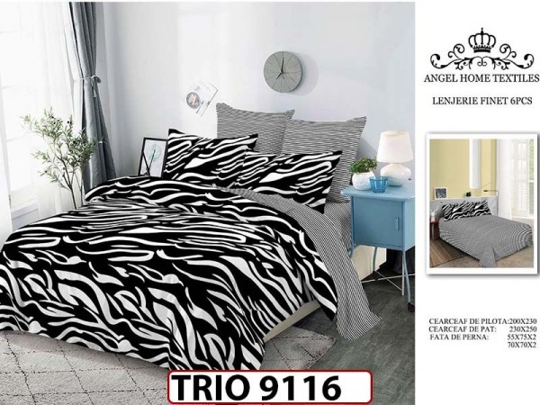 Lenjerie din finet  6 piese  - TRIO9116