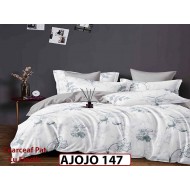 Lenjerie din finet 6 piese si cearceaf cu Elastic - AJOJO147