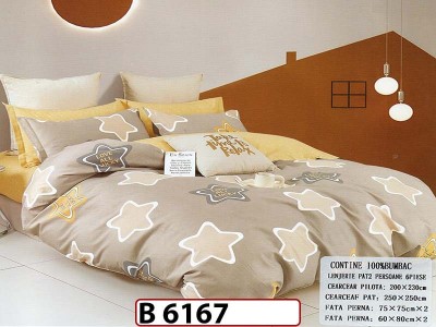 Lenjerie din bumbac 100% 6 piese - B 6167 Lenjerie din bumbac 100% 6 piese - B 6167