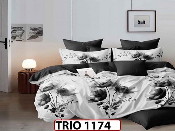 Lenjerie din finet  6 piese  - TRIO1174