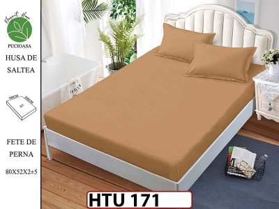 Husa de Pat din Finet + 2 Fete de Perne - Saltea 180x200 - Pat 2 Persoane - HTU171 Husa de Pat din Finet + 2 Fete de Perne - Saltea 180x200 - Pat 2 Persoane - HTU171