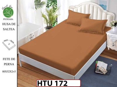 Husa de Pat din Finet + 2 Fete de Perne - Saltea 180x200 - Pat 2 Persoane - HTU172 Husa de Pat din Finet + 2 Fete de Perne - Saltea 180x200 - Pat 2 Persoane - HTU172