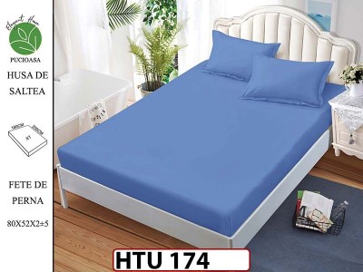 Husa de Pat din Finet + 2 Fete de Perne - Saltea 180x200 - Pat 2 Persoane - HTU174 Husa de Pat din Finet + 2 Fete de Perne - Saltea 180x200 - Pat 2 Persoane - HTU174