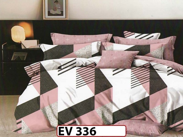 Lenjerie din bumbac Satinat 6 piese Casa New Concept - EV336 Lenjerie din bumbac Satinat 6 piese Casa New Concept - EV336