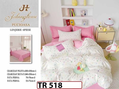 Lenjerie din Finet cu 6 Piese - TR 518 Lenjerie din Finet cu 6 Piese - TR 518