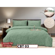 Lenjerie  din Blanita artificiala de Iepure din 4 piese cu Elastic- CBT03