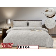 Lenjerie  din Blanita artificiala de Iepure din 4 piese cu Elastic- CBT04