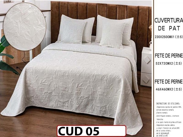 Cuvertura cu 5 piese din In - CUD05