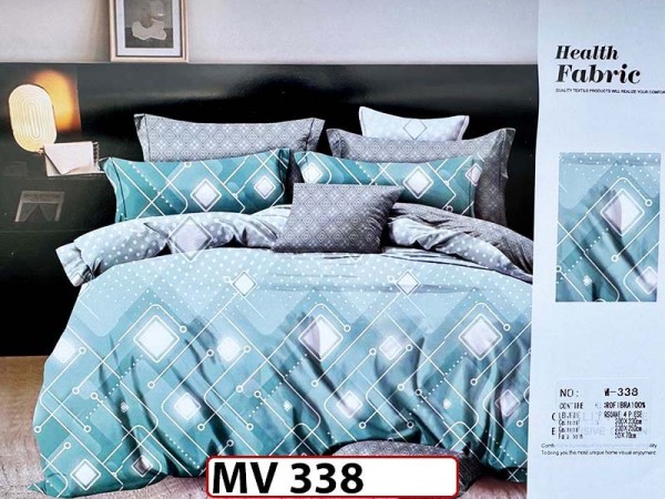 Lenjerie din bumbac Satinat 4 piese Casa New Concept - MV338 Lenjerie din bumbac Satinat 4 piese Casa New Concept - MV338