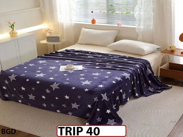 Patura Pufoasa Cocolino pentru pat dublu TRIP40