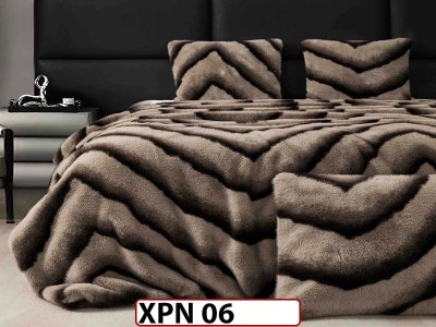 Patura Pufoasa din Blanita Artificiala de Nurca cu fermoar din 3 piese- XPN06 Patura Pufoasa din Blanita Artificiala de Nurca cu fermoar din 3 piese- XPN06