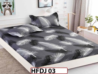 Husa de Pat din Finet + 2 Fete de Perne - Saltea 90x200  - HFDJ03