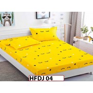 Husa de Pat din Finet + 2 Fete de Perne - Saltea 90x200  - HFDJ04