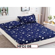 Husa de Pat din Finet + 2 Fete de Perne - Saltea 90x200  - HFDJ08