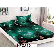 Husa de Pat din Finet + 2 Fete de Perne - Saltea 90x200  - HFDJ10