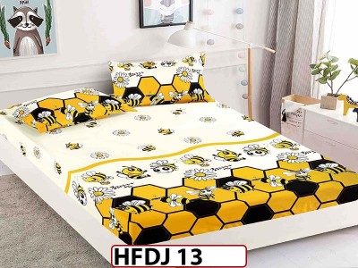 Husa de Pat din Finet + 2 Fete de Perne - Saltea 90x200  - HFDJ13 Husa de Pat din Finet + 2 Fete de Perne - Saltea 90x200  - HFDJ13