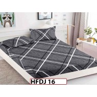 Husa de Pat din Finet + 2 Fete de Perne - Saltea 90x200  - HFDJ16