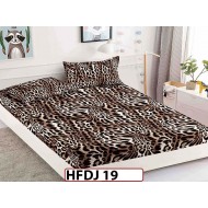 Husa de Pat din Finet + 2 Fete de Perne - Saltea 90x200  - HFDJ19