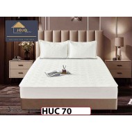 Husa matlasata tip topper din catifea 180x200 - Pat 2 Persoane - HUC70