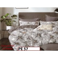 Lenjerie din finet 4 piese 1 Persoana Cearceaf cu Elastec - PE57