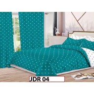 Lenjerie din finet 8 piese cu Draperii - JDR04