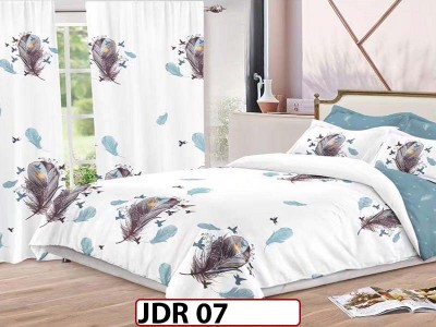 Lenjerie din finet 8 piese cu Draperii - JDR07