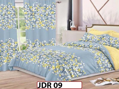 Lenjerie din finet 8 piese cu Draperii - JDR09