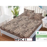 Husa de Pat din Finet + 2 Fete de Perne - Saltea 140x200 - Pat 2 Persoane -HFDC31