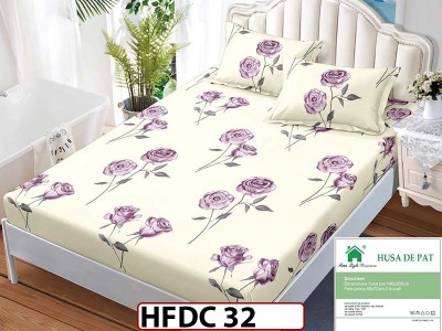 Husa de Pat din Finet + 2 Fete de Perne - Saltea 140x200 - Pat 2 Persoane -HFDC32 Husa de Pat din Finet + 2 Fete de Perne - Saltea 140x200 - Pat 2 Persoane -HFDC32