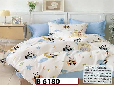 Lenjerie din bumbac 100% 6 piese - B 6180