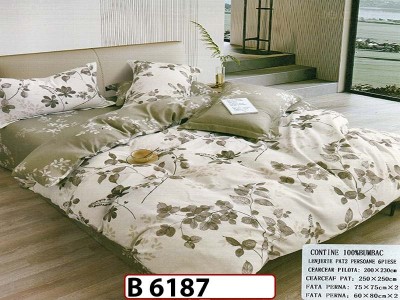 Lenjerie din bumbac 100% 6 piese - B 6187 Lenjerie din bumbac 100% 6 piese - B 6187