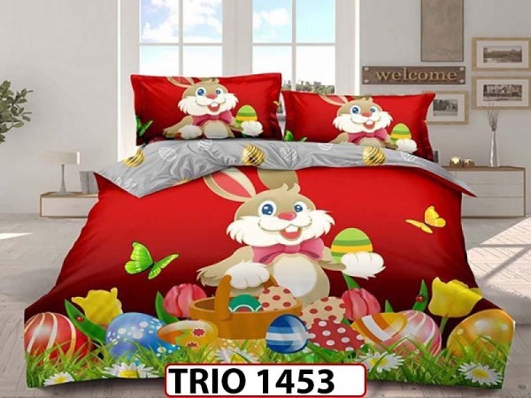 Lenjerie din finet 6 piese - TRIO1453 Lenjerie din finet 6 piese - TRIO1453