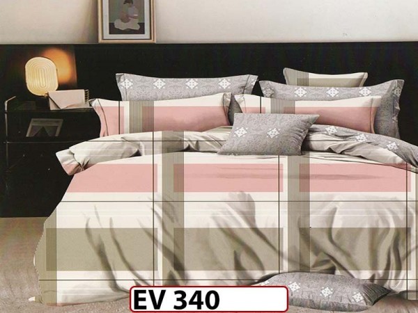 Lenjerie din bumbac Satinat 6 piese Casa New Concept - EV340 Lenjerie din bumbac Satinat 6 piese Casa New Concept - EV340