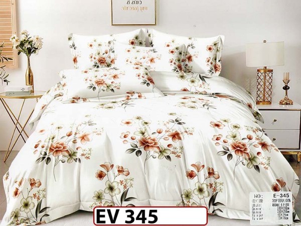 Lenjerie din bumbac Satinat 6 piese Casa New Concept - EV345 Lenjerie din bumbac Satinat 6 piese Casa New Concept - EV345