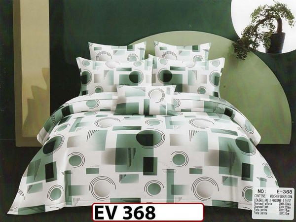 Lenjerie din bumbac Satinat 6 piese Casa New Concept - EV368 Lenjerie din bumbac Satinat 6 piese Casa New Concept - EV368