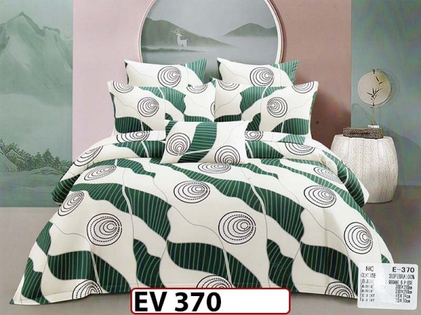 Lenjerie din bumbac Satinat 6 piese Casa New Concept - EV370 Lenjerie din bumbac Satinat 6 piese Casa New Concept - EV370