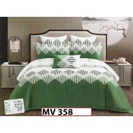 Lenjerie din bumbac Satinat 4 piese Casa New Concept - MV358