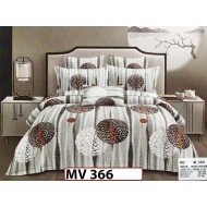 Lenjerie din bumbac Satinat 4 piese Casa New Concept - MV366