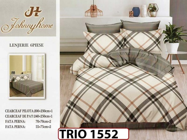 Lenjerie din finet 6 piese - TRIO1552 Lenjerie din finet 6 piese - TRIO1552