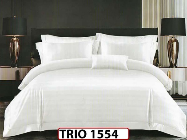 Lenjerie din damasc finetat 6 piese - TRIO1554 Lenjerie din damasc finetat 6 piese - TRIO1554