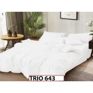 Lenjerie din damasc finetat  6 piese - TRIO643