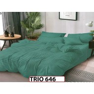 Lenjerie din damasc finetat  6 piese - TRIO646