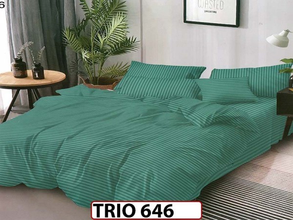 Lenjerie din damasc finetat 6 piese - TRIO646 Lenjerie din damasc finetat 6 piese - TRIO646