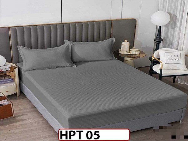 Husa de Pat din Damasc + 2 Fete de Perne - Saltea 180x200 - Pat 2 Persoane - HPT05 Husa de Pat din Damasc + 2 Fete de Perne - Saltea 180x200 - Pat 2 Persoane - HPT05
