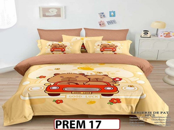 Lenjerie din finet 6 piese - PREM17 Lenjerie din finet 6 piese - PREM17