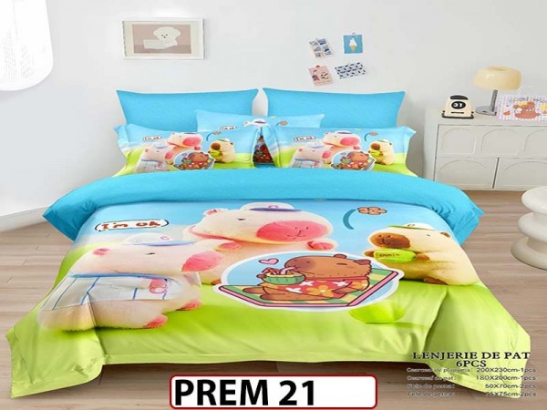 Lenjerie din finet 6 piese - PREM21 Lenjerie din finet 6 piese - PREM21