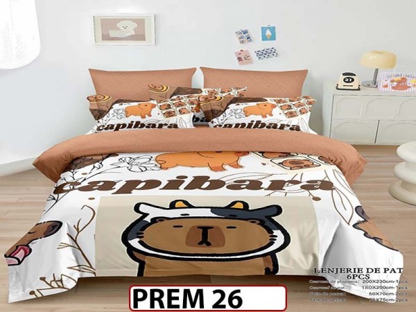 Lenjerie din finet 6 piese - PREM26 Lenjerie din finet 6 piese - PREM26