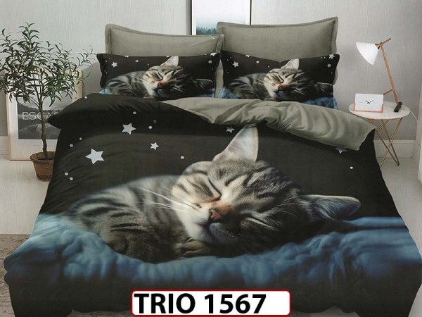 Lenjerie din finet 6 piese - TRIO1567 Lenjerie din finet 6 piese - TRIO1567