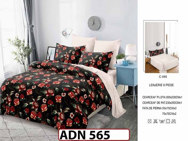 Lenjerie din finet 6 piese - ADN 565 Lenjerie din finet 6 piese - ADN 565