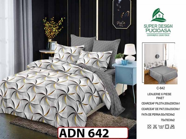 Lenjerie din finet 6 piese - ADN 642 Lenjerie din finet 6 piese - ADN 642